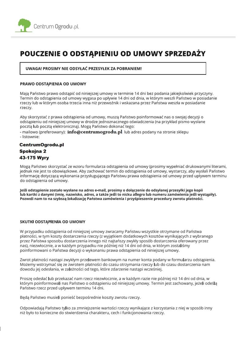 Jak liczyć 14 dni na odstąpienie