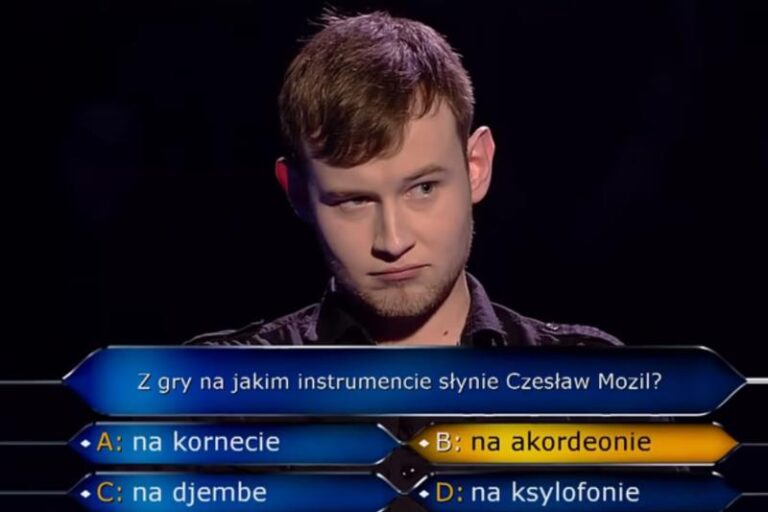 Krzysztof Wójcik w Milionerach – odkryj odcinek, w którym zdobył milion złotych!