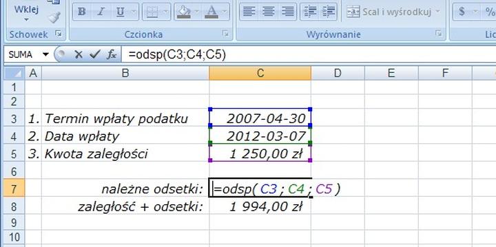 Klasyfikacja dochodów z odsetek