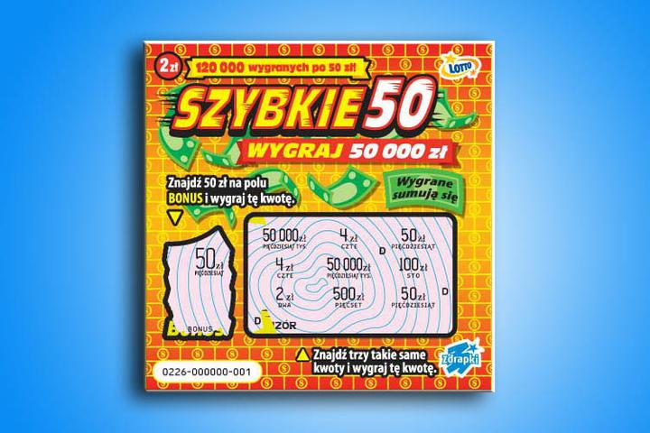 Odbiór wygranej ze zdrapki