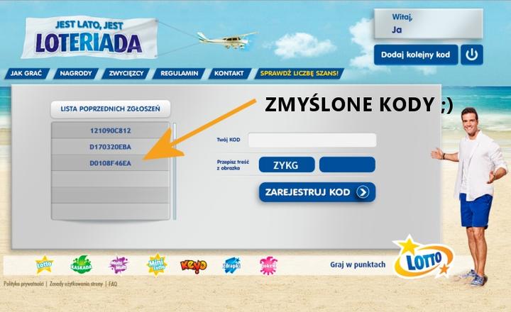 Zasady i mechanika Loteriady