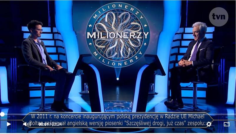 Cena gry planszowej Milionerzy