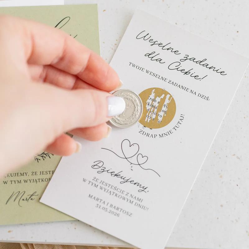 Krok po kroku wykonanie zdrapek