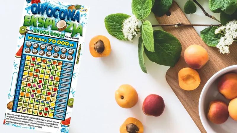 Zdrapki owocowa eksplozja