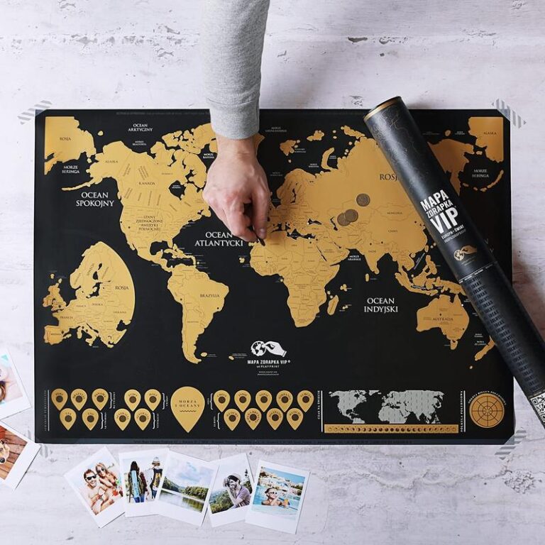 Gdzie kupić mapę zdrapkę stacjonarnie? Oto najlepsze lokalizacje w Polsce