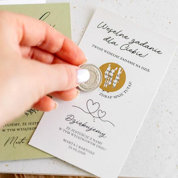 Liczba zdrapek na wesele