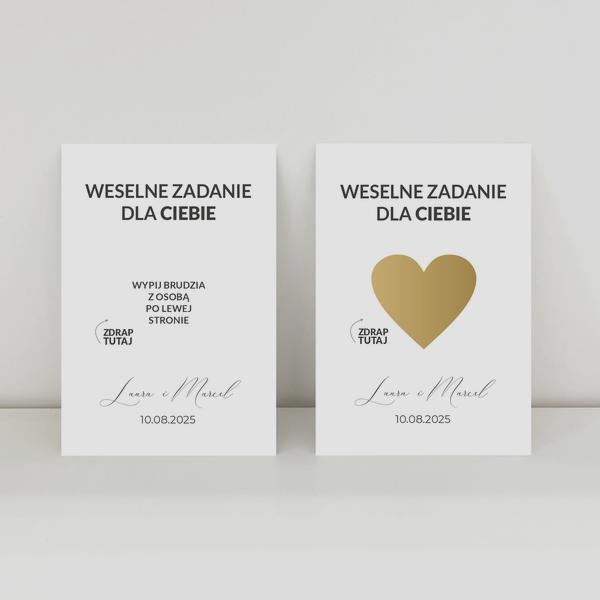 Personalizacja zdrapek